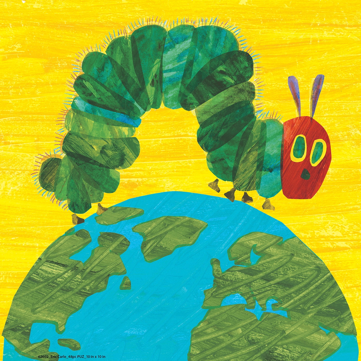 MasterPieces Kids Value Jigsaw Puzzle - Eric Carle - The Very Hungry Caterpillar 48 Pieces