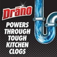 Drano Commercial Line Kitchen Sink & Drain Clog Remover Granules, 17.6