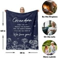 thumbnail image 6 of Grandma Gifts, Gift for Grandma, Grandma Birthday Gifts, Best Grandma Gifts, Grandma Blanket Gift for Mothers Day Christmas Grandma Throw Blankets 50"X60", 6 of 6