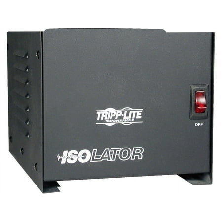 UPC: 0037332070067 | Tripp Lite – IS1000 – Tripp Lite Isolation Transformer 1000W Surge 120V 4 Outlet 6 Cord TAA GSA – Receptacles: 4 x NEMA