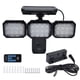 thumbnail image 2 of Luces solares lámpara de pared solar IP65 impermeable ángulo ajustable 3 cabezas para garaje para exteriores para jardín ANGGREK Otros, 2 of 8
