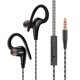 thumbnail image 5 of Matsuzay Auricular deportivo impermeable bajo en la oreja auriculares cancelación de ruido a prueba de sudor portátil manos libres música Negro 2Conjunto, 5 of 6