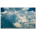 thumbnail image 1 of Picture-Tiles.com: Clouds Ceramic Tile Wall Mural WAL500387-53S. 21.25"W x 12.75"H using (15) 4.25" x 4.25" Ceramic Tiles-Satin Finish, 1 of 3
