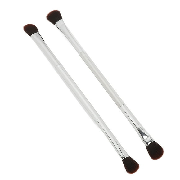 Brocha Para Sombra De Nariz, Herramienta Cosmética, Juego De Brochas Ergonómicas Portátiles De Doble Punta Para Sombra De Ojos Para Fiesta De Boda