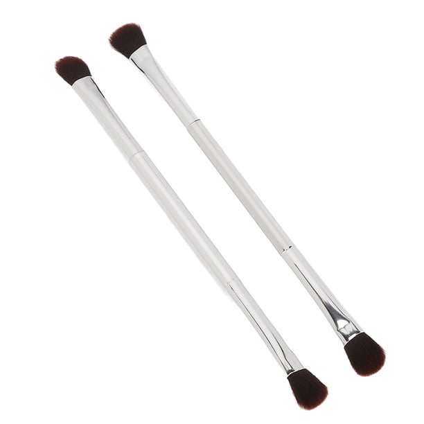 Pincel para sombra de nariz, 2 piezas de sombra de ojos de doble punta, pincel para sombra de ojos de doble punta, pincel para sombra de ojos de maquillaje, resistente y resistente