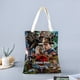 thumbnail image 2 of Jurassic Park Bolso de tela con estampado de lienzo para mujer, bolsa de compras reutilizable y estética, con cremallera interior, regalo para mujer, 35 × 40 cm., 2 of 6