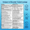 thumbnail image 6 of Equate Regular Coated Chlorine-Free Nicotine Lozenges Stop Smoking Aid, Ice Mint, 20 Count, 6 of 8