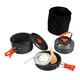 thumbnail image 2 of Utensilios de cocina portátiles para acampar, kit de desorden, utensilios de cocina para fogatas al aire libre para senderismo, mochilero, plegable y 8Pcs_Orange Macarena utensilios de cocina al aire libre, 2 of 8