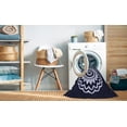 thumbnail image 2 of Ahgly Company Machine Washable Indoor Rectangle Transitional Night Blue Area Rugs, 5' x 8', 2 of 7