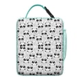 thumbnail image 6 of Giant Panda Insulated Lunch Box Student Reusable Lunch Bag with Front Pocket Lunch Box Containers School Hiking, 6 of 6