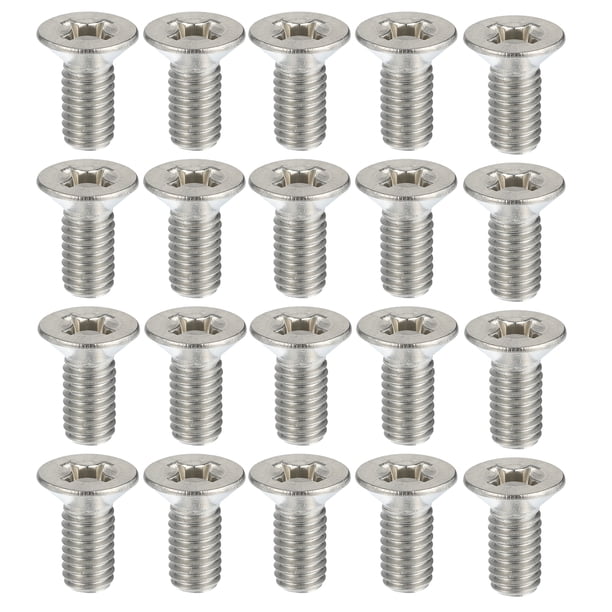 20uds Tornillos Pernos Kit Unique Bargains para Freno Disco Rotor 93600-06014-0H para Honda