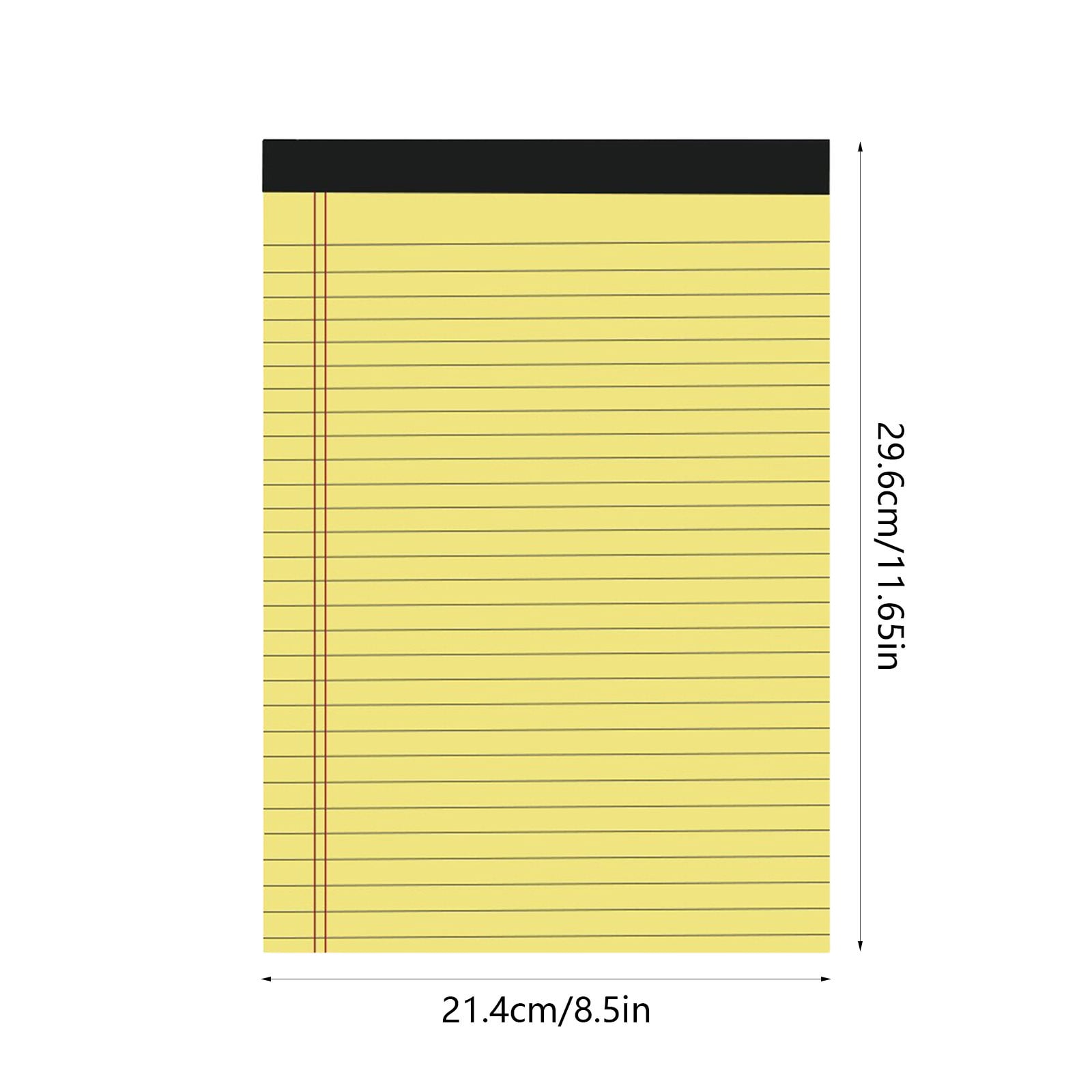 Msgweeeg Notebooks Lined Notebook A4 Paper Notebook Horizontal Line Tearable Note Memo Planner Notepads Gift for Anniversary, Birthday, Christmas