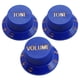 thumbnail image 1 of Perilla de volumen de guitarra Yuyangstore 1 peril de interruptor de control de volumen y 2 tonos azul oscuro, 1 of 6