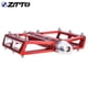 thumbnail image 5 of Eigraketly ZTTO JT04 1 par de pedales de bicicleta de aleación eje de acero pedales de ciclismo de color sólido antideslizantes piezas de ciclo accesorios Bicicletas eléctricas Rojo Eigraketly OD002849-02B, 5 of 6