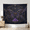 C, variant on XaaKee Large Tapestry, Gothic Mystic Butterfly Emblem, High-Quality Polyester Room Tapestry, 60x40Inch