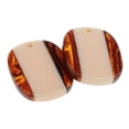 thumbnail image 2 of 2x colgante de resina geométrica con , pendientes, accesorios para la cabeza, hallazgos de joyería, bricolaje Marrón amarillento Macarena Colgante de dijes de joyería, 2 of 8