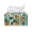 Christmas Bell Holly Pattern, variant on Chririnla Candy Cane Christmas Pattern Waterproof Rectangular Tissue Box Covers for Women, Bottom Belt Rectangle Tissue Box Cover for Car Office