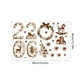 thumbnail image 3 of Seyotauo 2026 Christmas Window Clings Year Window Decals Static Snowman Snowflakes Stickers for Christmas Decorations Windows Décor Ornaments Xmas Party Supplies, 3 of 6