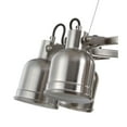 thumbnail image 3 of JONATHAN Y Liam 26.5" 8-Light Metal LED Chandelier Chandelier, Nickel, JYL6115A, 3 of 8