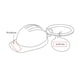 thumbnail image 5 of Paquete 85 piezas Llavero casco metálico con placa grabable, 5 of 5