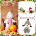 thumbnail image 5 of Dalrosia Mini Knit Hat Mini Christmas Scarf Set Mini Santa Hats for Crafts Mini Christmas Decorations for DIY Doll, 5 of 5