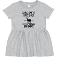 thumbnail image 3 of Inktastic Daddy Future Hunting Buddy Girls Baby Dress, 3 of 5