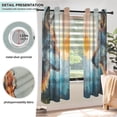 thumbnail image 5 of Wolf Forest Moutain Sun Blackout Curtains Thermal Insulation 63 inch Grommet for Bedroom Living Room Bathroom Kitchen Windows 2 Pack, 5 of 6