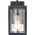 thumbnail image 4 of 4541-PBZ-Millennium Lighting-Wheatland - 1 Light Outdoor Wall Lantern-10.13 Inches Tall and 5.13 Inches Wide   Powder Coat Bronze Finish with Clear, 4 of 7