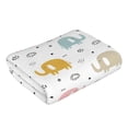 thumbnail image 3 of Kdxio Hand Towel Little Elephant for Bathroom Kitchen Fingertip Bath Towels 27.5 x 16 Inch Home Hotel Gym Laundry Room, 3 of 9