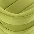 thumbnail image 2 of Modern Velvet Accent Chair with Ribbed Detail, Luxury Curved Fully Upholstered Accent Chair, Green (No Assembly Needed), 2 of 9