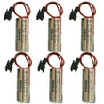 thumbnail image 1 of (6-Pack) CR8.LHC 17450 3V 2600mAh Non-Rechargeable Battery for PLC CNC Chip Data Backup Power, 1 of 5