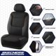 thumbnail image 4 of Fundas para asientos de coche, de espuma viscoelástica, compatibles con bolsas de aire Skechers, color marrón, 4 of 8