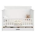 thumbnail image 5 of Graco Tristan Convertible Baby Crib with Drawer, White, 5 of 8