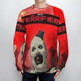 thumbnail image 4 of Terrifier Unisex Sweater Long Sleeve Fall Casual Crewneck Tops Pullover Active Streetwear Fashion Sweatshirt XL, 4 of 6