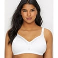 thumbnail image 2 of PLAYTEX White 18 Hour Silky Soft Smoothing Wirefree Bra, US 40DDD, UK 40E, NWOT, 2 of 4