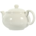 thumbnail image 4 of Ceramic Teapot White Ceramic Tea Pot Loose Tea Teapot for Home Restaurant Tearoom, 4 of 9