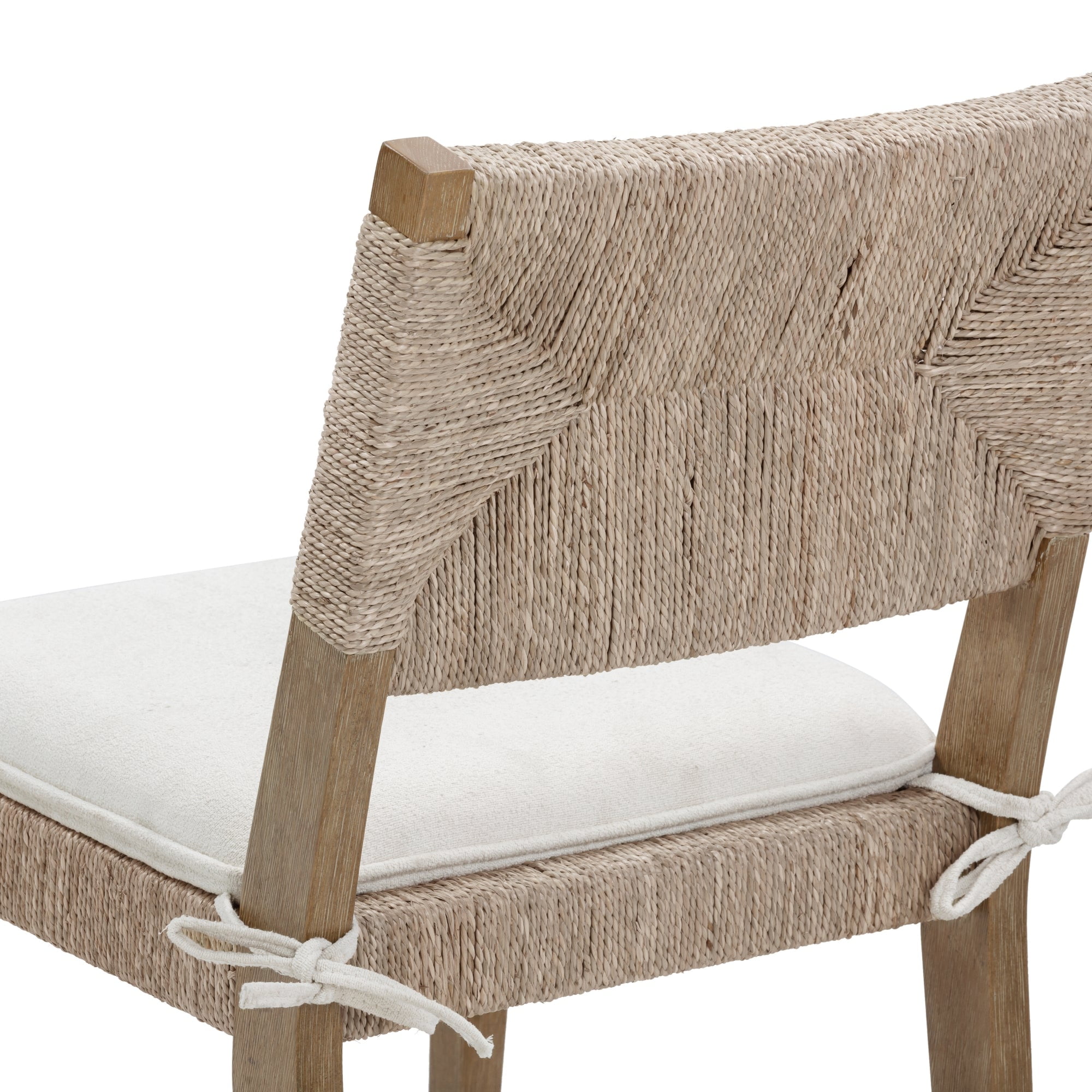 Nathan James Beacon Boho Dining Chair, Boucle Dining Chair with
