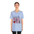 thumbnail image 4 of Hello Valentine Unisex Jersey Short Sleeve Tee, 4 of 8