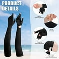 thumbnail image 3 of Guantes Largos de Protección Solar UV para Mujer, Brazo con Pantalla Táctil, Conducir Al Sol, UPF 50+ Deportes Aire Libre, Ciclismo,, 3 of 5