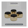 thumbnail image 3 of Knox Gear Subwoofer Isolation Feet (4-pack, Black/Gold), 3 of 9