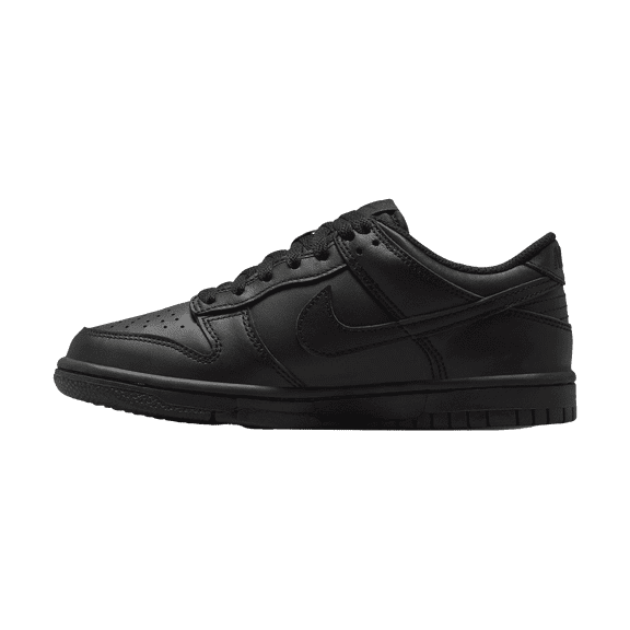 NIKE GRADE SCHOOL Dunk Low GS "Triple Black" FB9109 009 FB9109 009 from Stadium Goods