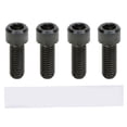 thumbnail image 2 of 4 Pcs Bikes Disk Brake Caliper Screw, M6x16mm Ti Alloy Cycling Brake Clamp Fixing Bolt Replacement, 2 of 7