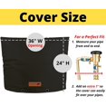 thumbnail image 3 of Redford Supply Backflow Valve Cover Insulated - Water Well Pump Covers, Well Head Cover, Sprinkler Valve Cover, Backflow Preventer Cover Insulated, Sprinkler Covers for Outside, 3 of 7