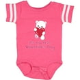 thumbnail image 3 of Inktastic It's My First Valentine's Day Boys or Girls Baby Bodysuit, 3 of 5