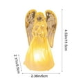 thumbnail image 3 of LED Light-Up Acrylic Angel Ornaments - Crystal-Like Cherub Angelic Night Light, Festive Christmas Decoration, Sparkling Imitation Crystal Angel Ornament for Home, 3 of 6
