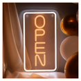 thumbnail image 1 of Letrero De Neón Open Con Luz LED Regulable USB Para Escaparate, Puerta De Cristal, Tienda, Floristería, Salón De Belleza, Cafetería O Bar 40cmx23cm, 1 of 2