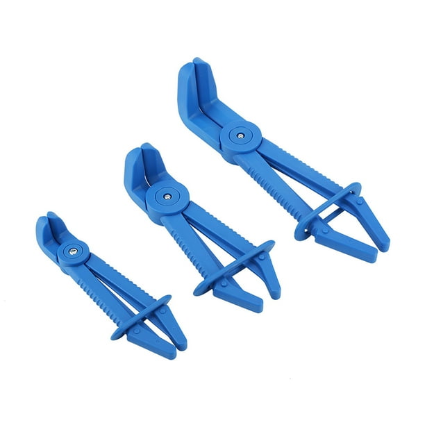 3Pcs Flexible Long Reach Hose Clicr-R Type Hose Clip Plier Fuel Line Petrol Clip | UK