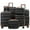 Black Brown, variant on 6-Piece ABS Hardshell Luggage Set - Lightweight & Durable Suitcases with Dual Spinner Wheels, Carry-On & Check-In Sizes for Travel & Business