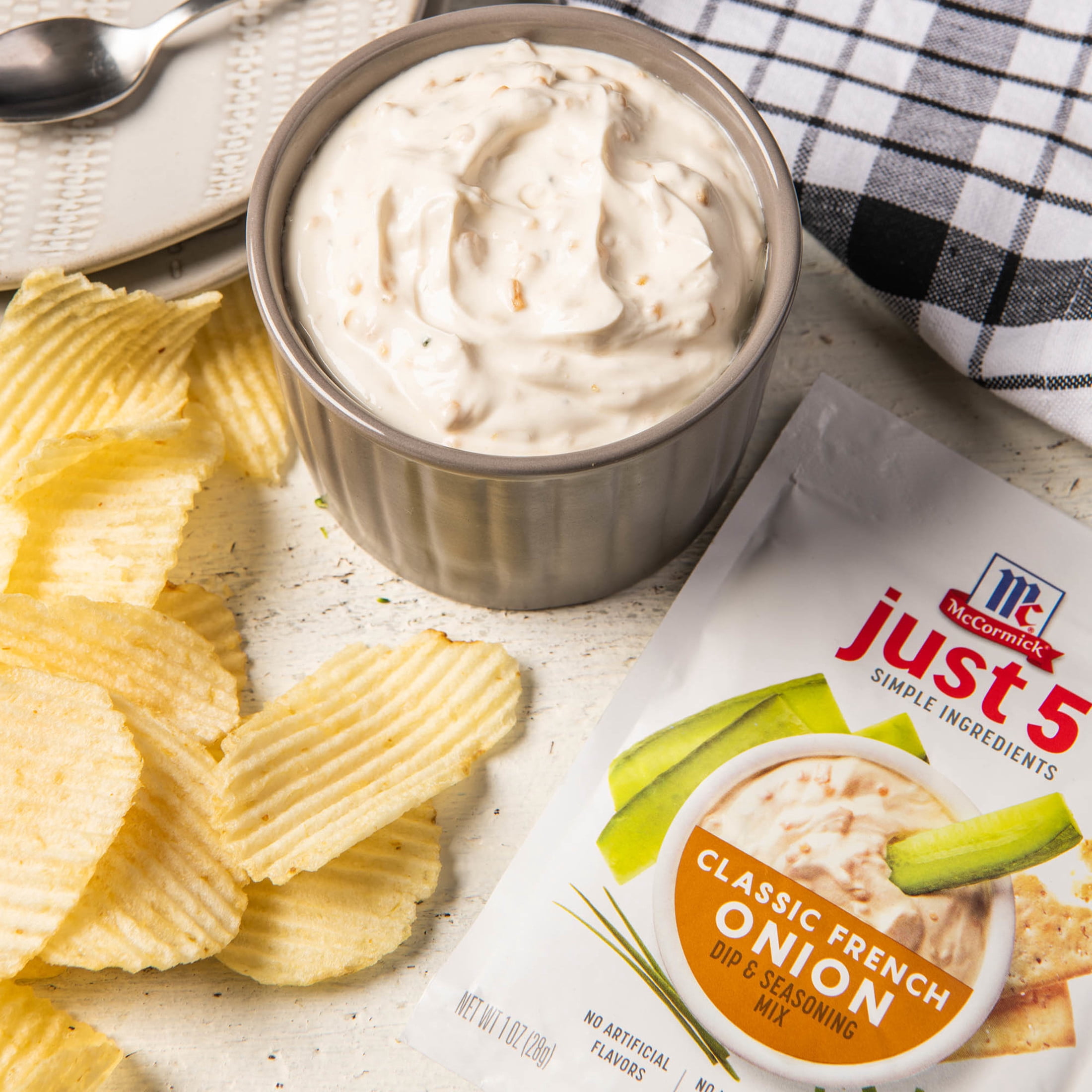 McCormick Classic French Onion Dip & Seasoning Mix, 1.0 oz Packet