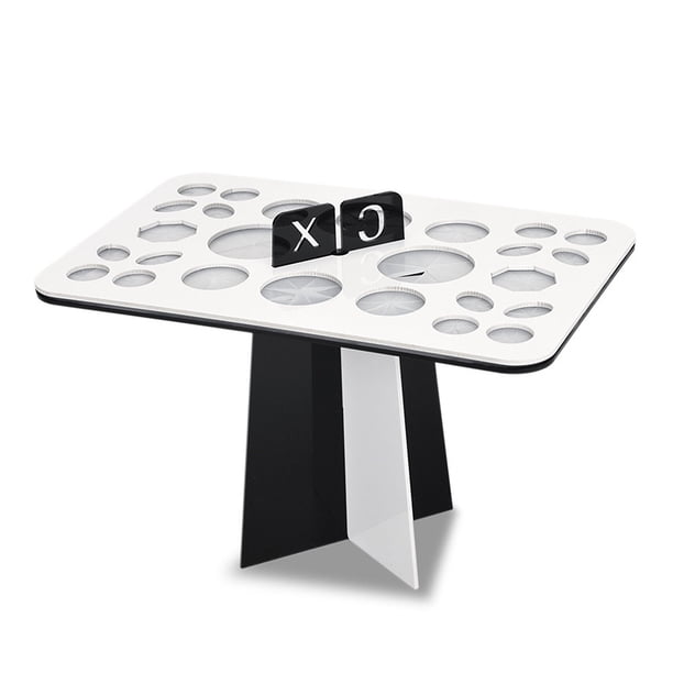 Rack de secado de cepillo 26 orificios Maquillaje Pincel de secado Secado Acrílico Duradero Cosméticos Secador para pinceles Amantes de la belleza kenally CE001647-00